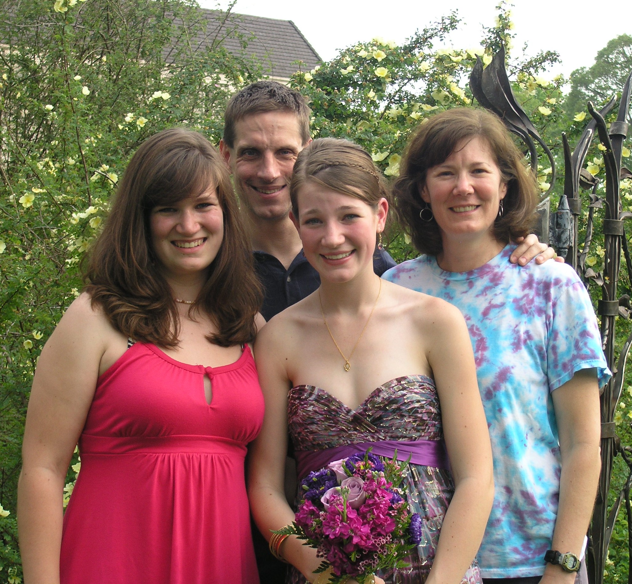 Last year, before Jill's junior prom