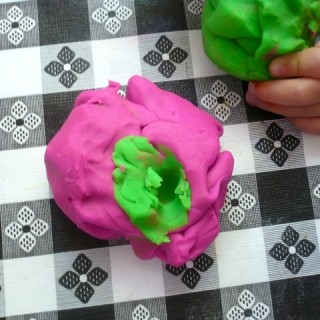 It is all she wants to do with the dough.