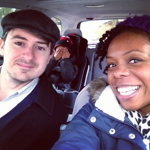 Nicole & Scott with their son