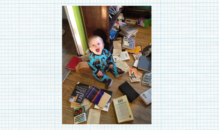 We childproofed our home. —Hillary