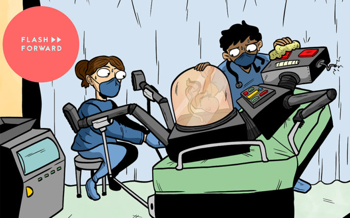 Flash Forward Art by Matt Lubchansky